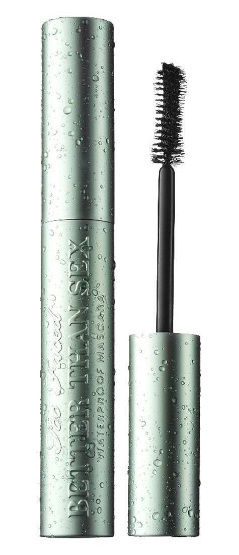 My favorite eyelash serums and mascaras for long thick & healthy lashes! cover photo collage