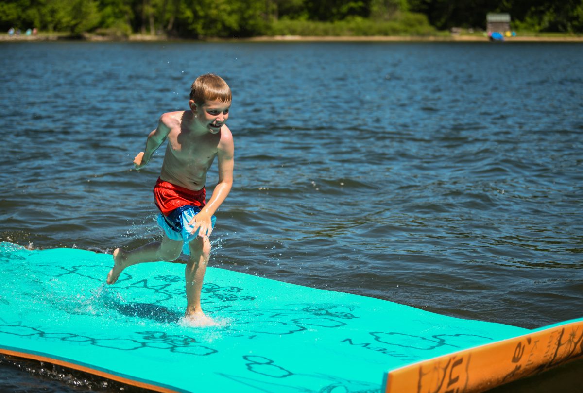 Lake days must haves with kids and babies cover photo collage