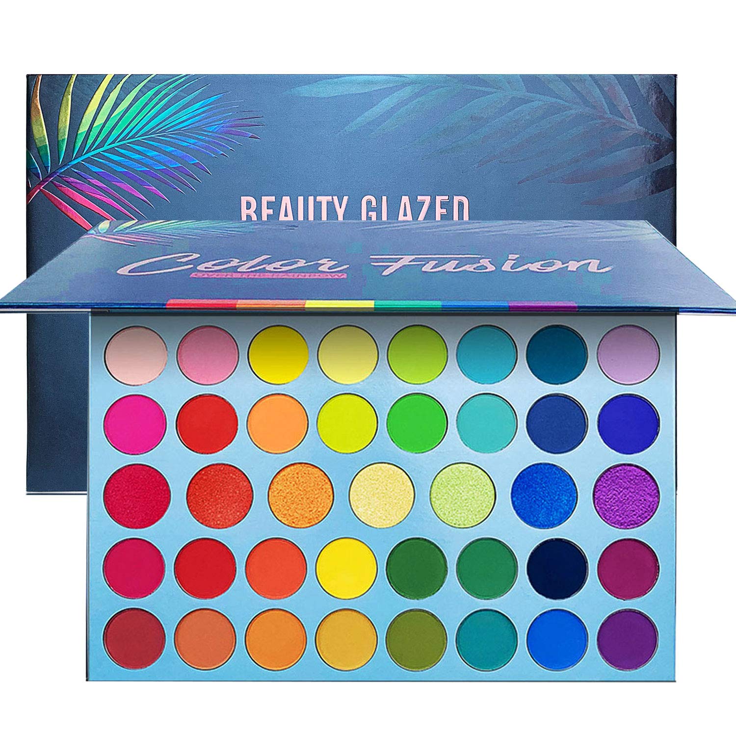Eyeshadow palettes galore cover photo collage