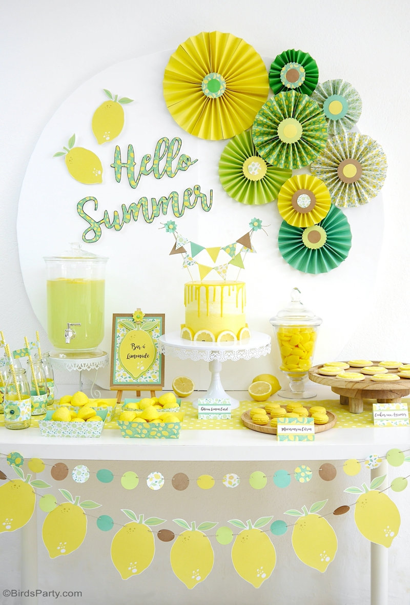 She found her Main Squeeze! Citrus Bridal Shower Theme cover photo collage