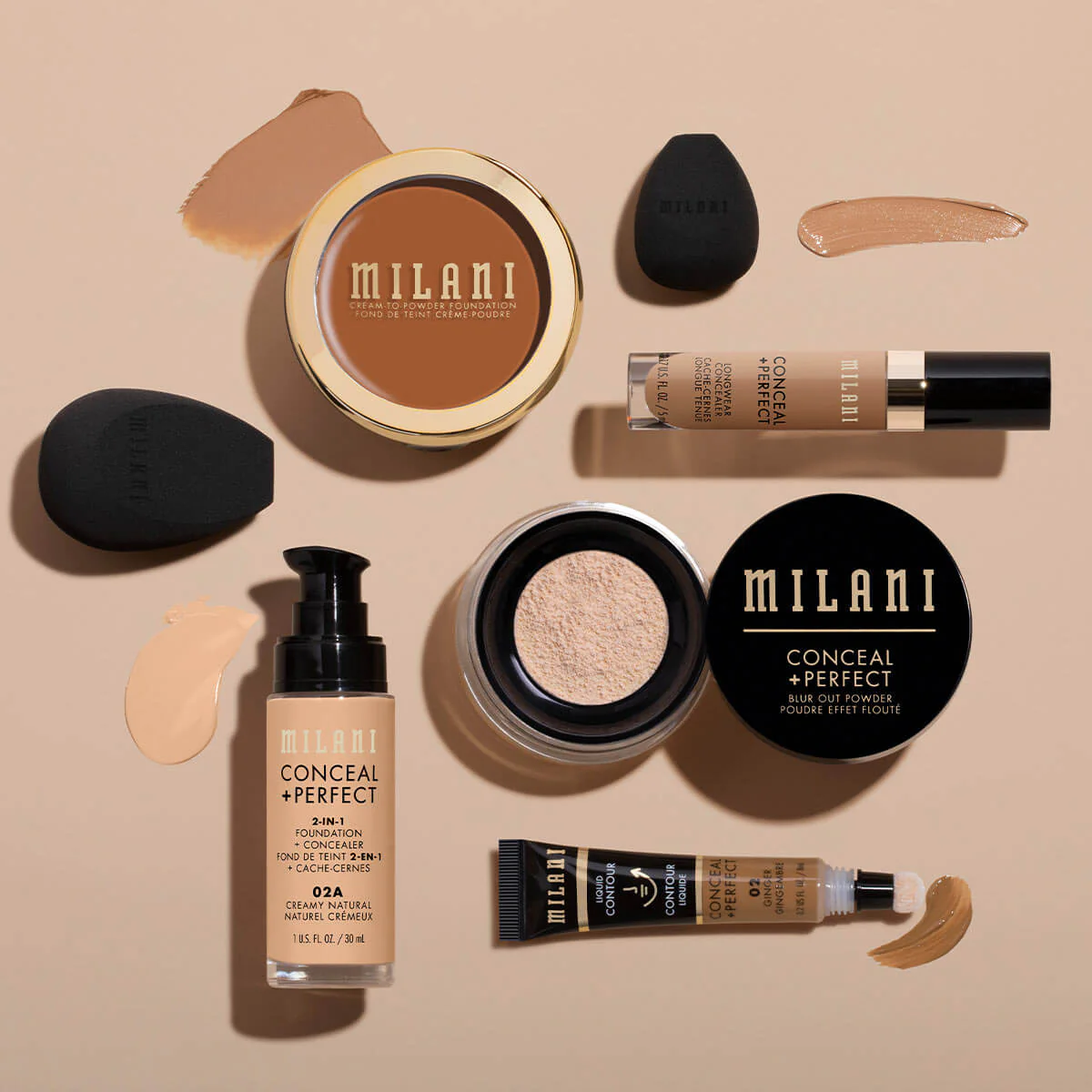 Best E.L.F & mallani cosmetic products cover photo collage