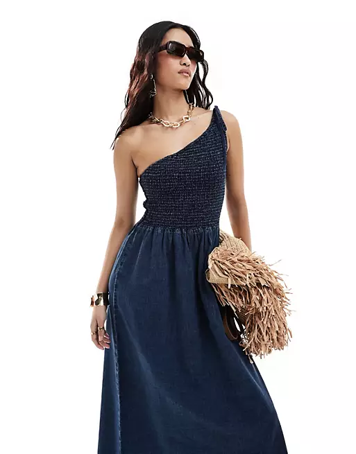 bryony rosalia dress in sunrise blue Allsaints Bryony Rosalia Floral Slipdress In Sunrise Blue