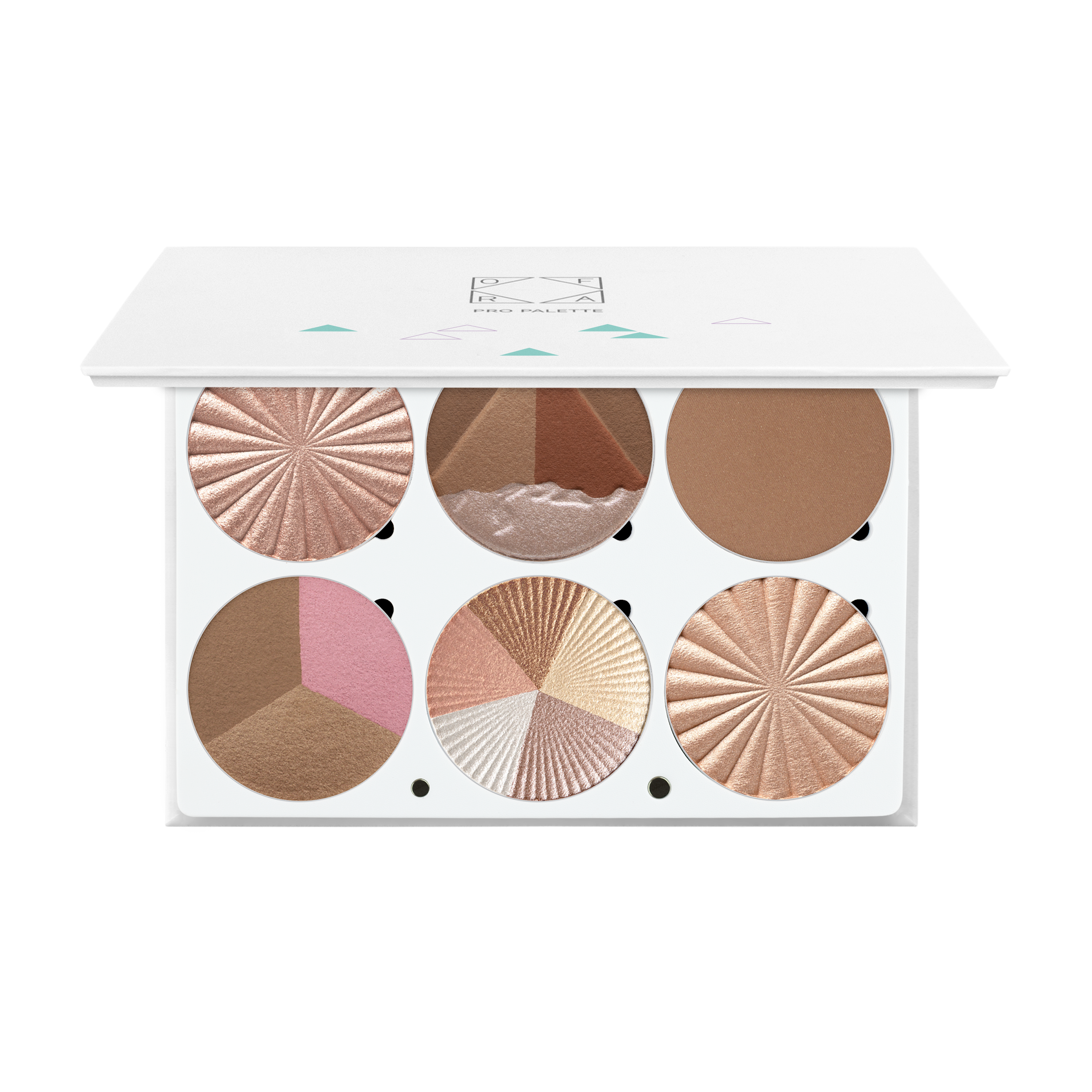 Daily makeup products cover photo collage