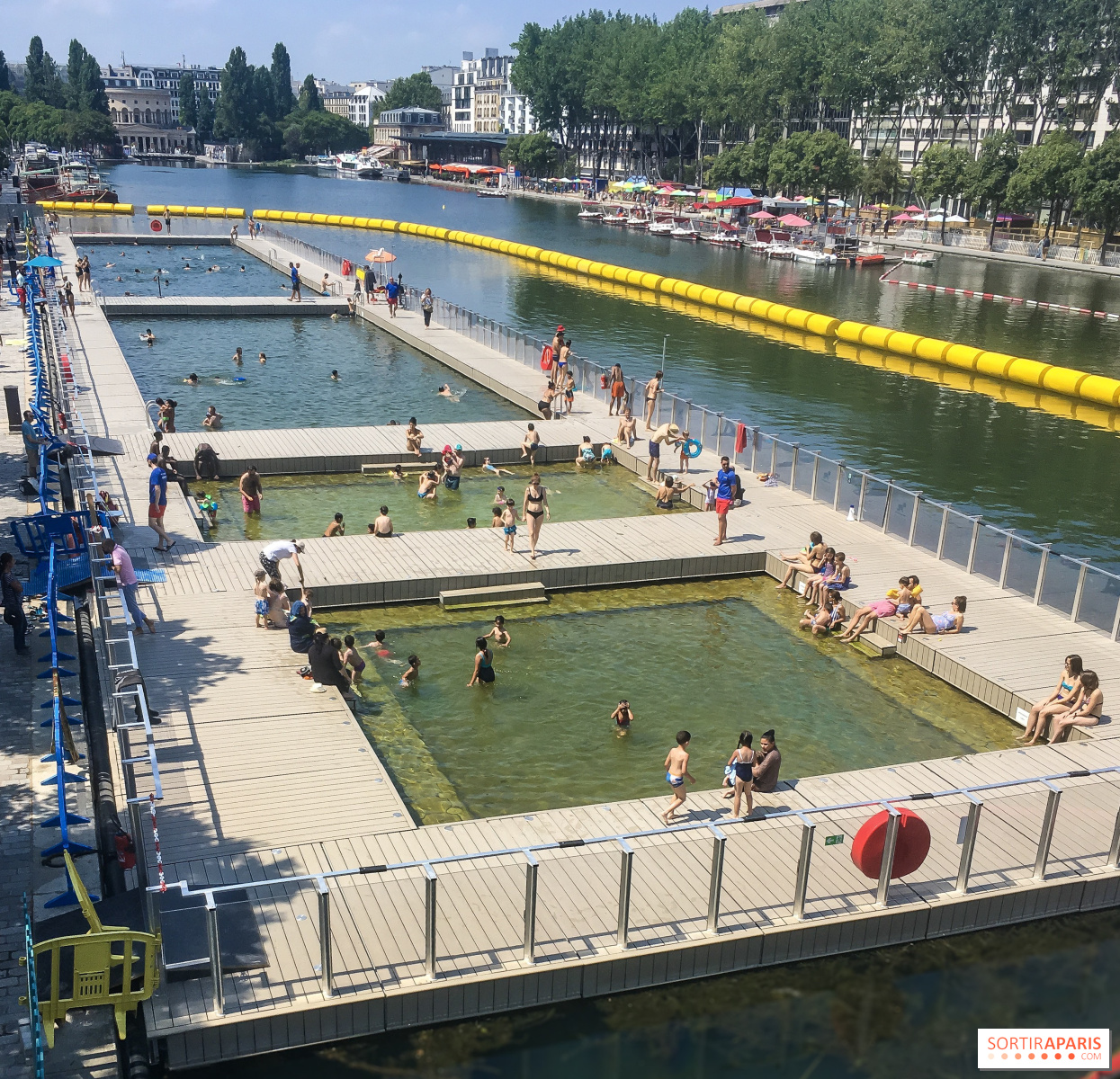 Local Guide - Where To Cool Down in Paris This Summer. cover photo collage