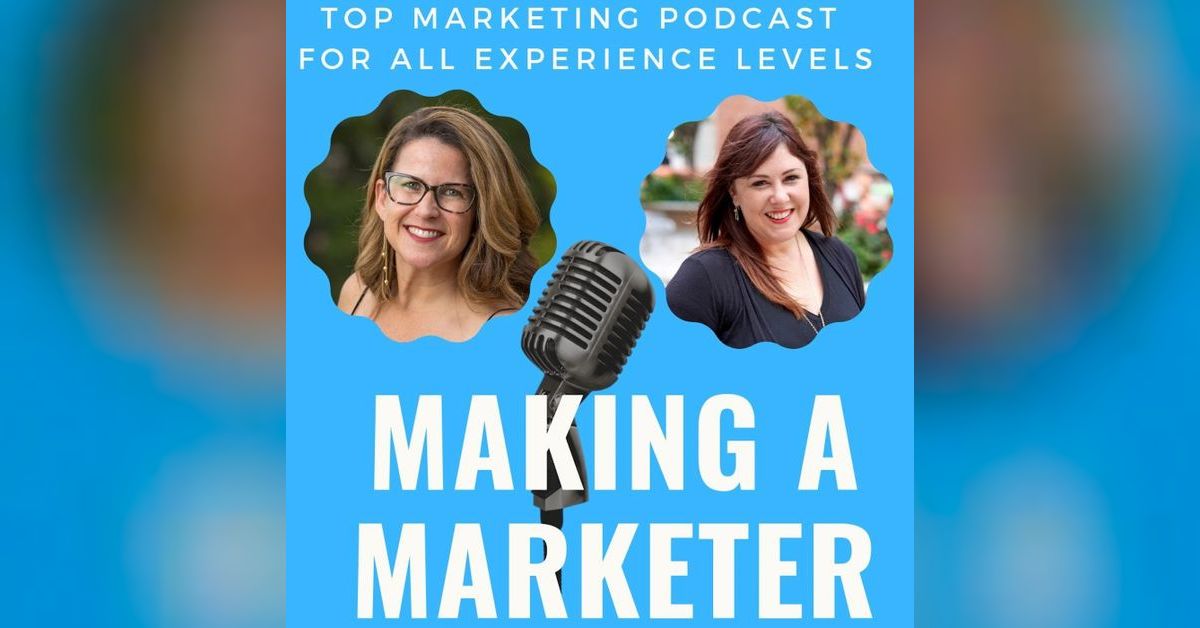 Making a Marketer Podcast cover photo collage