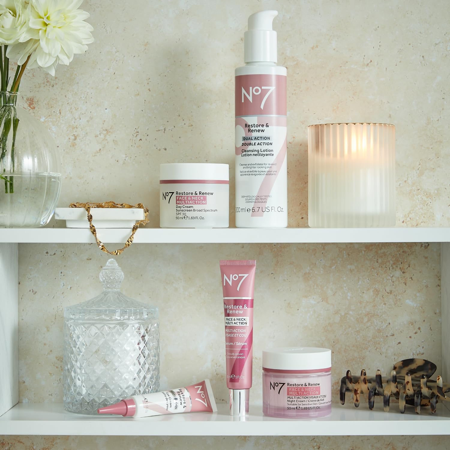 My mature skincare favorites cover photo collage