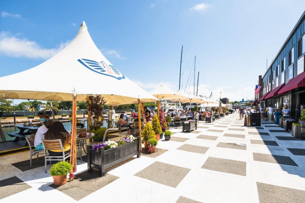 Eating and Shopping in Newport, RI cover photo collage