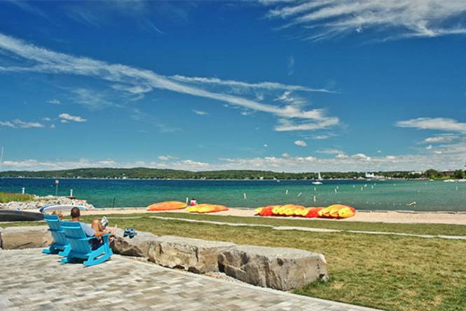 Traverse City's Eco-Friendly Escapades & Espresso Oases cover photo collage