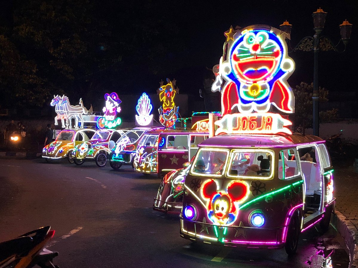 Yogyakarta's Nightlife with a Nature Twist cover photo collage