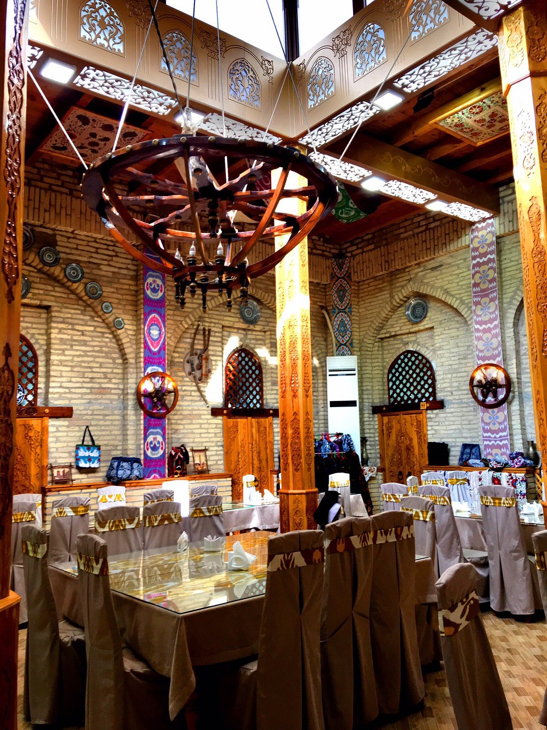 Chillin' and Shoppin' Khiva Style cover photo collage