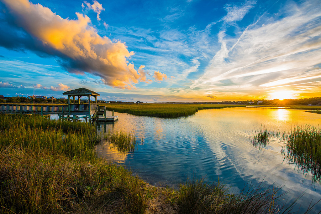 A guide to Pawley's Island, South Carolina cover photo collage