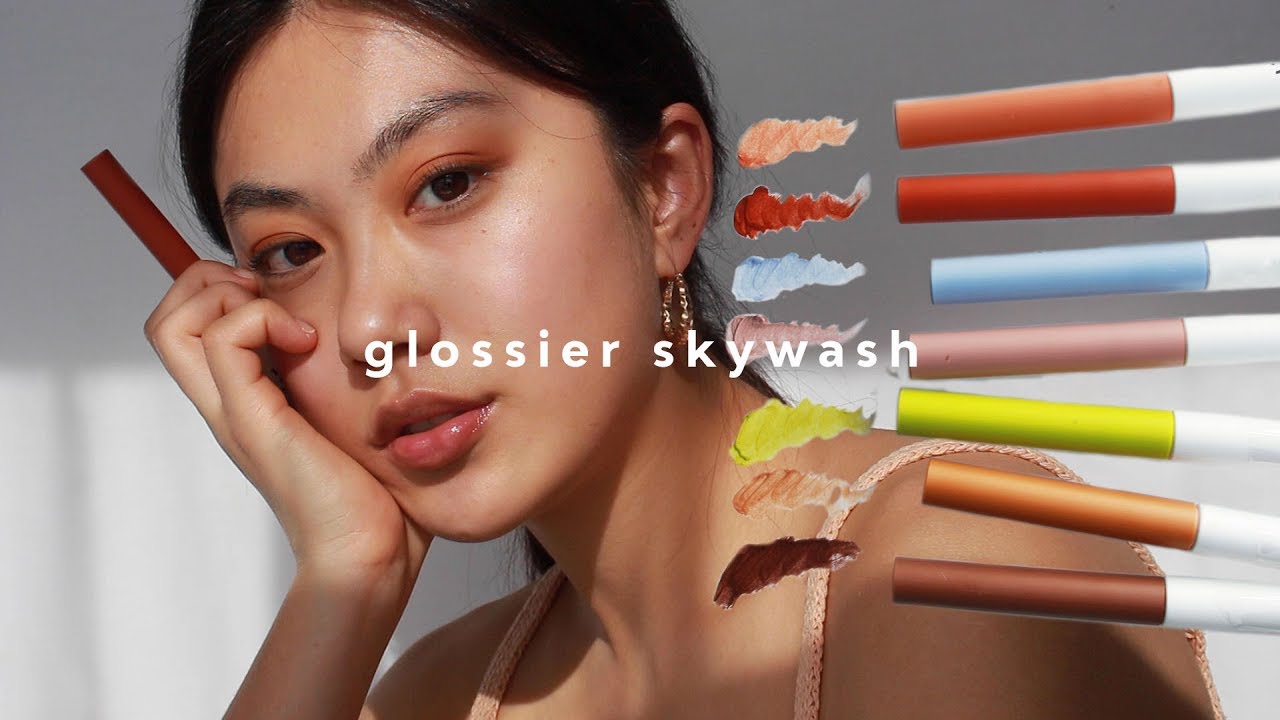 Affordable clean girl makeup cover photo collage