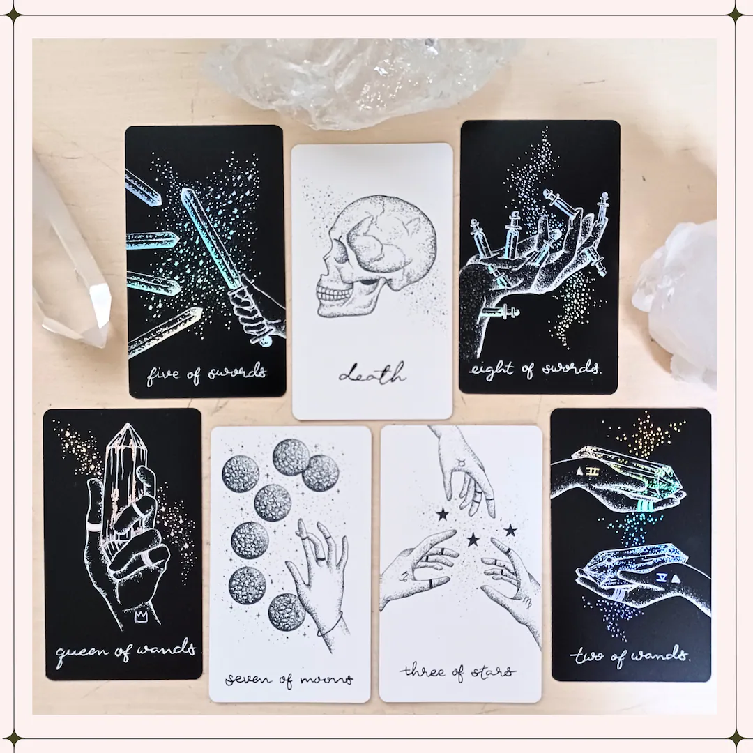 Tarot & Oracle Decks With Serious Main Character Energy cover photo collage