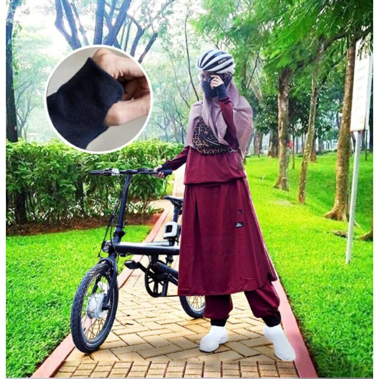 Pakaian Olahraga Muslimah cover photo collage
