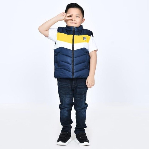 Vests for boys and girls cover photo collage