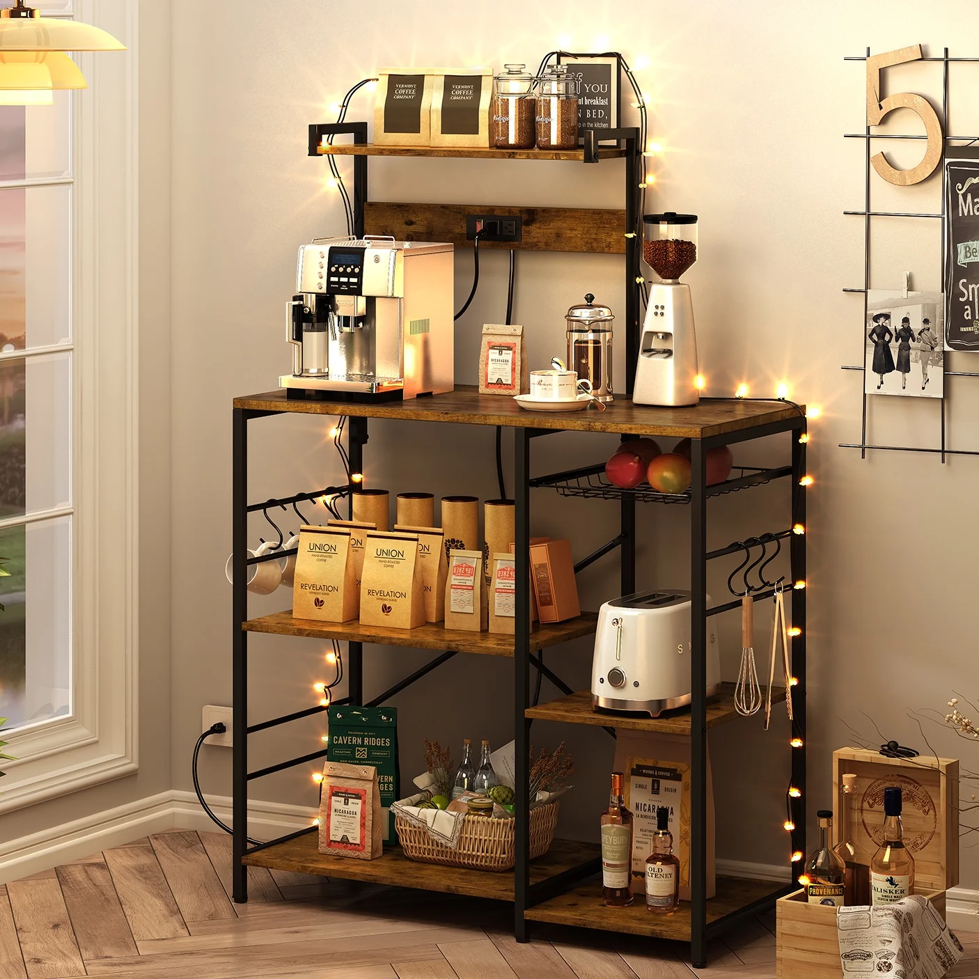 Coffee bar essentials cover photo collage