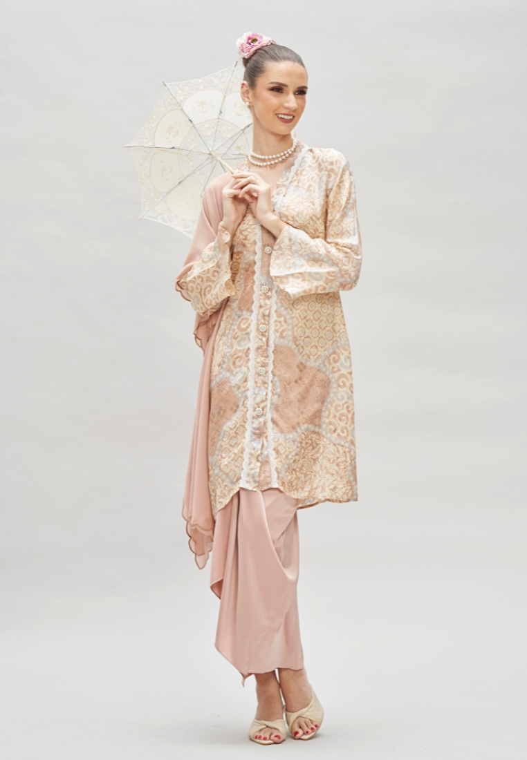 Reference to modern kebaya for various events cover photo collage