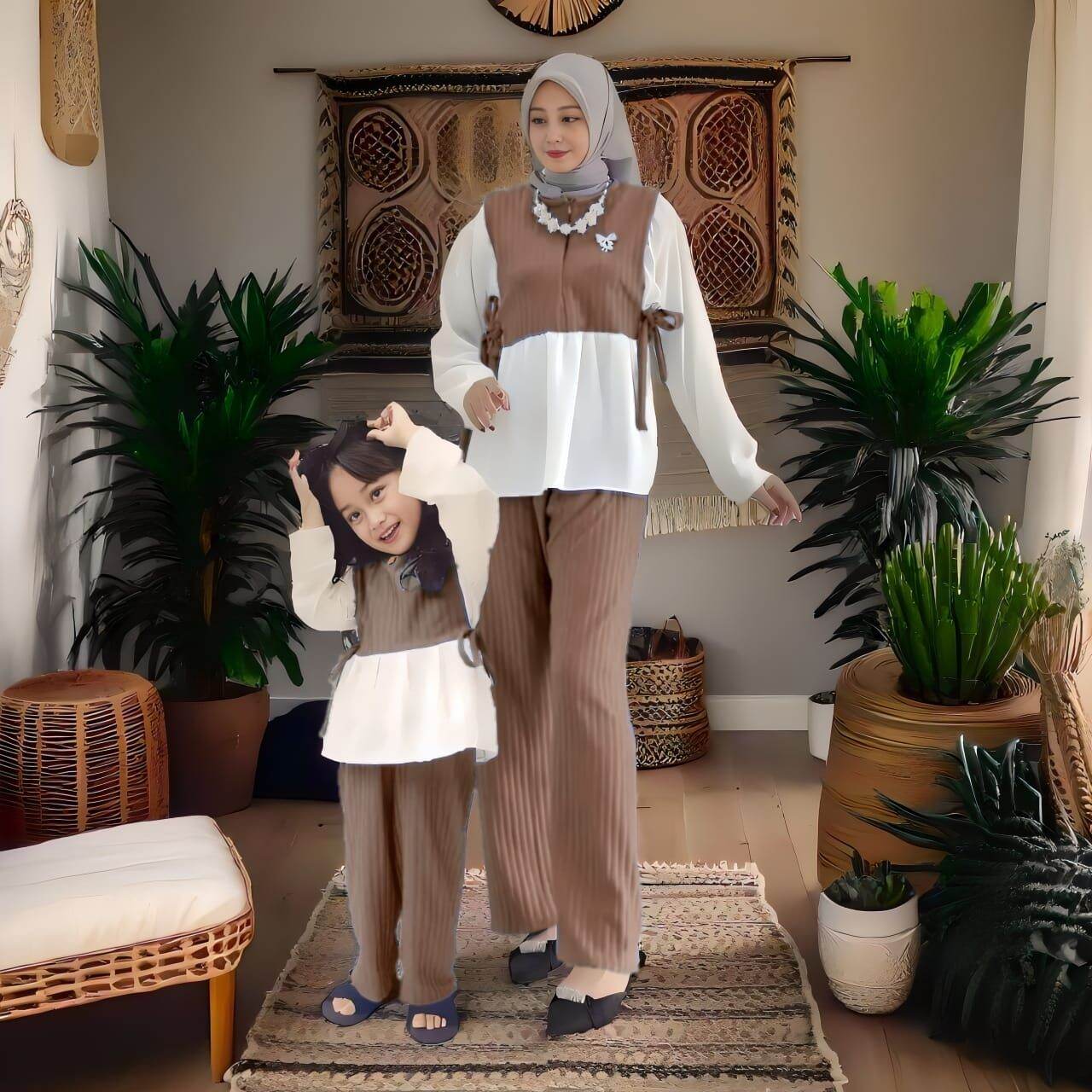 Outfit Couple Ibu & Anak cover photo collage