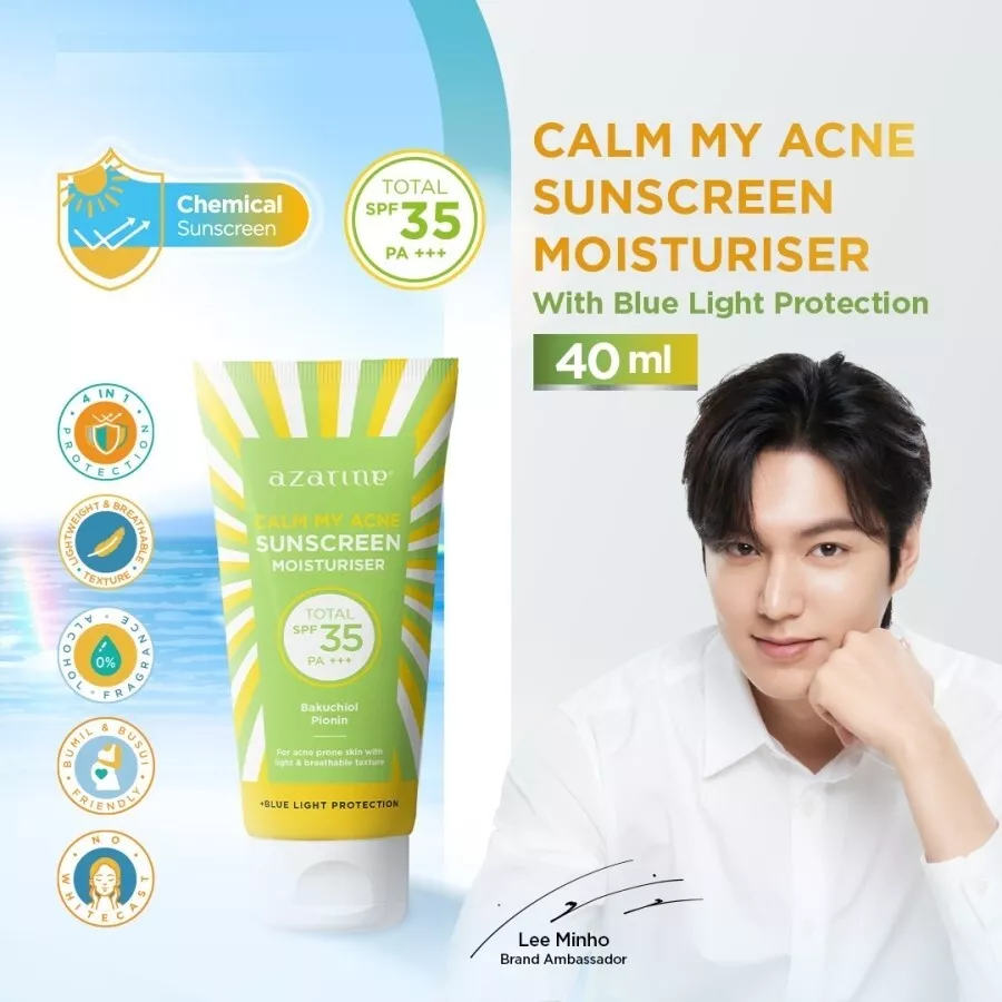Sunscreen untuk kulit sensitif dan kemerahan cover photo collage