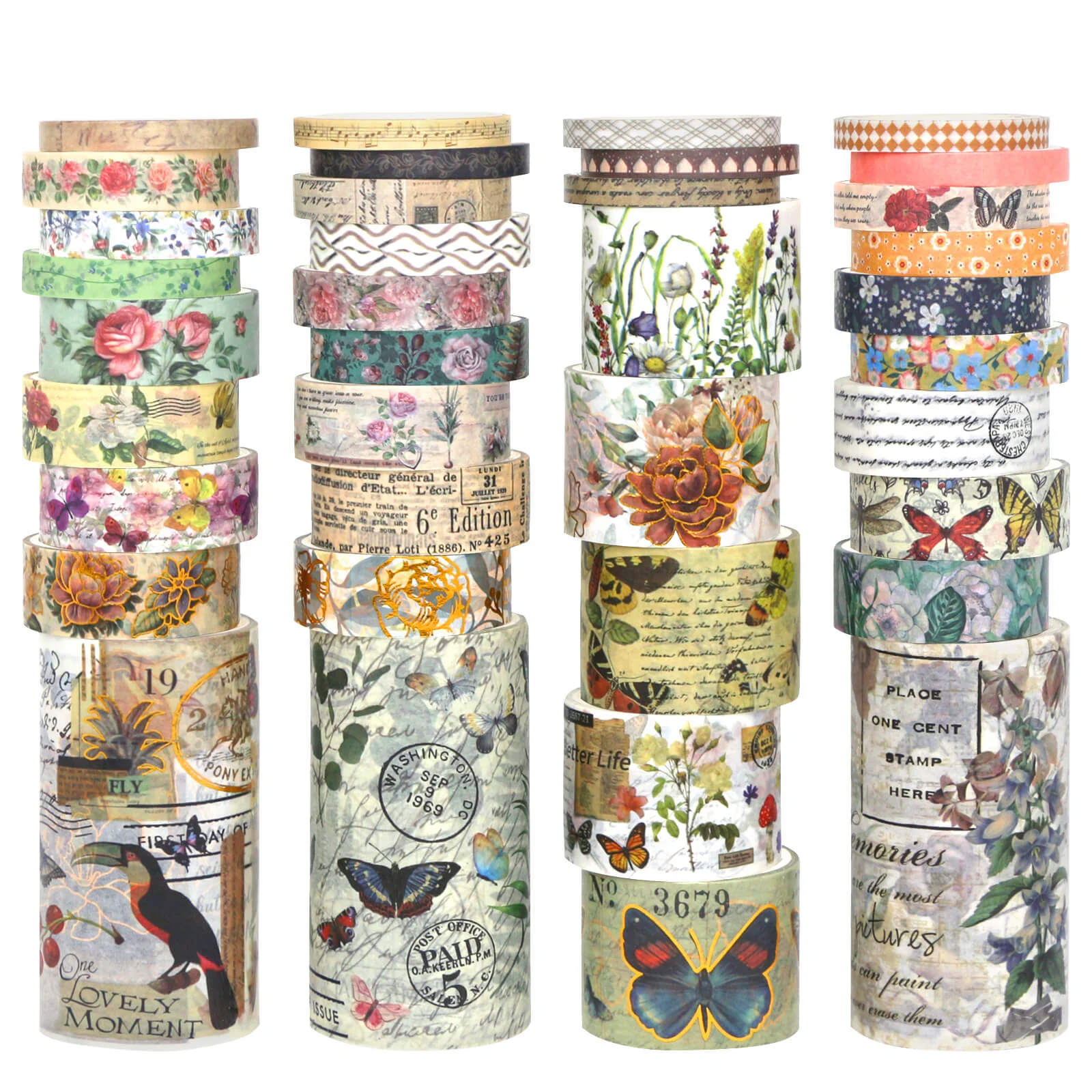 Washi and PET Tapes Recommendation for Journaling cover photo collage