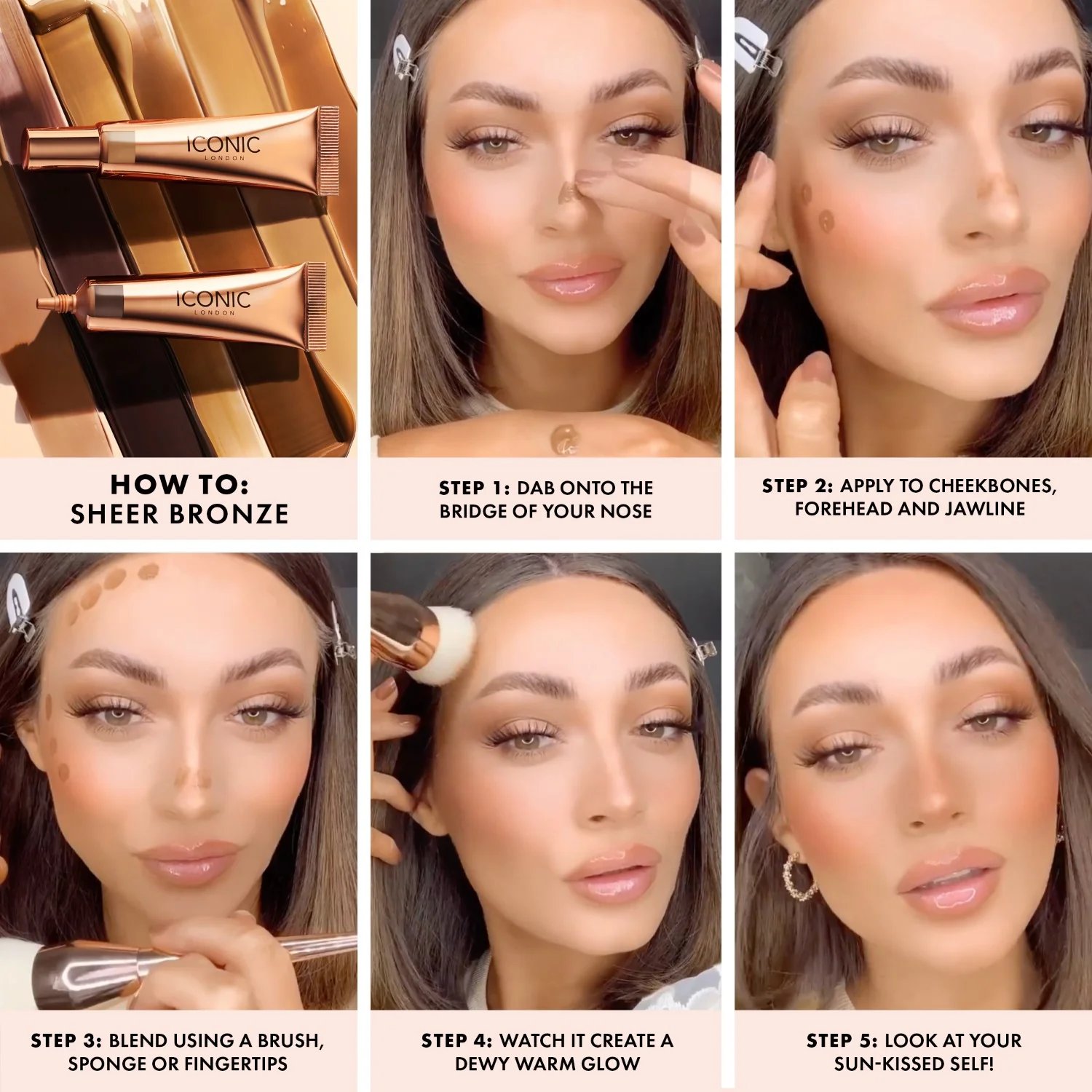 My Minimal Everyday Makeup Routine cover photo collage