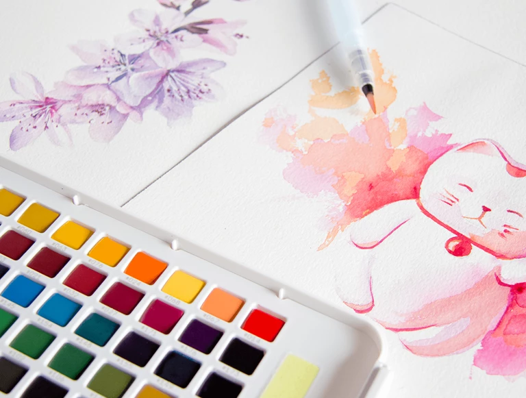 Art Supplies for Newbie cover photo collage