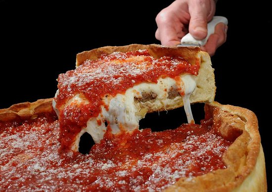Best Chicago Pizza cover photo collage