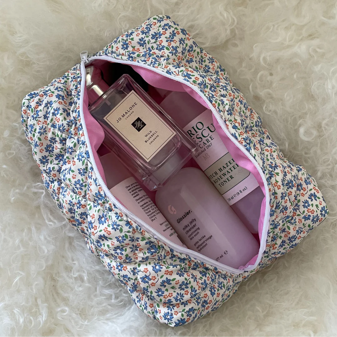What’s in my makeup bag 🪞🫧🎀🍓 cover photo collage