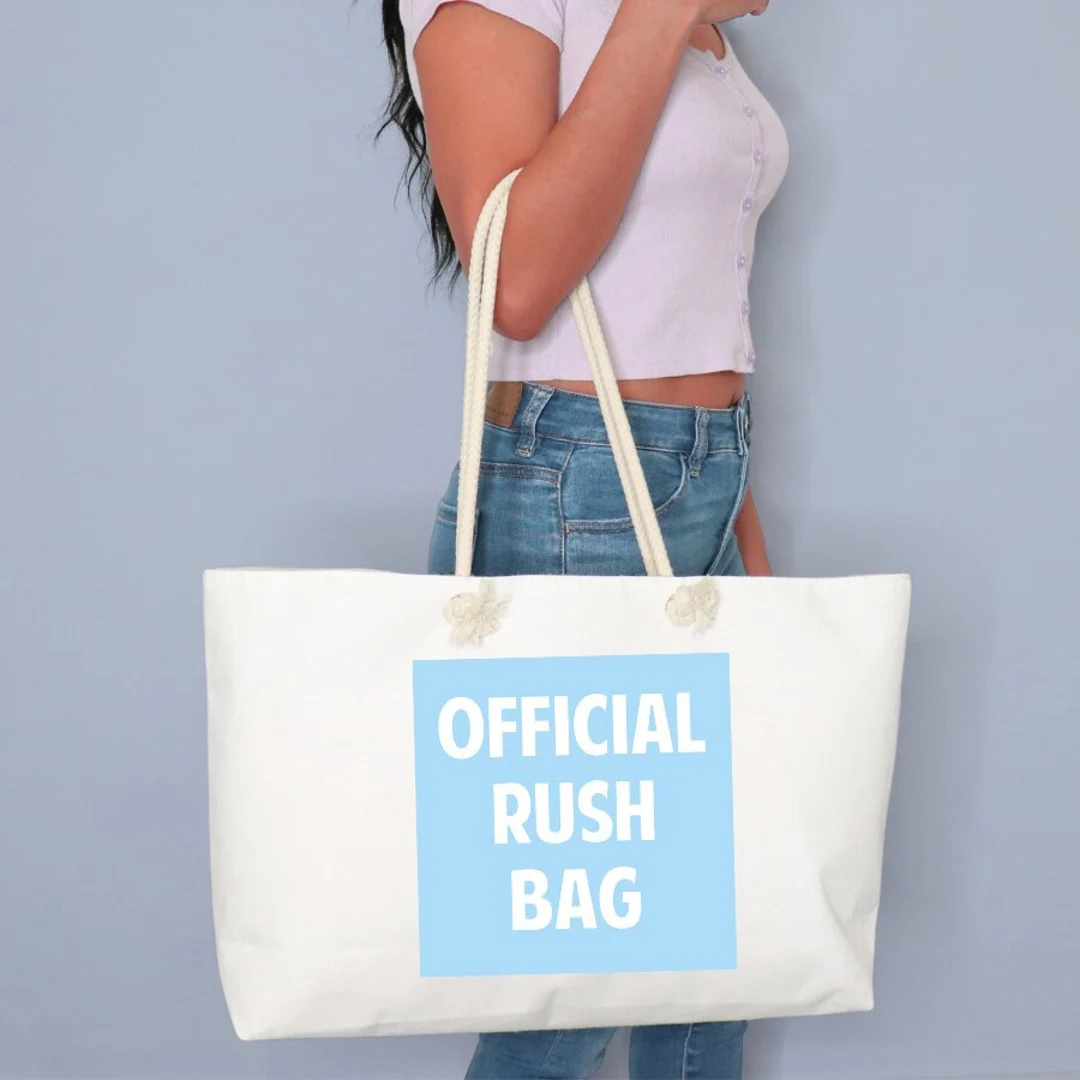GOING GREEK? Here's Your RUSH BAG Essentials cover photo collage