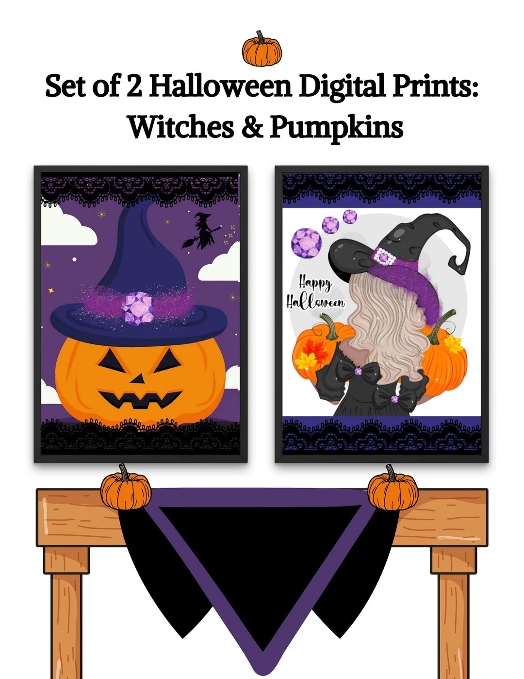 Unique Halloween Decor, T-Shirts & Mugs! cover photo collage