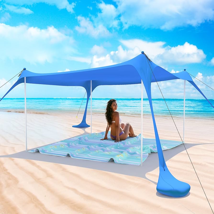 Beach essentials that you can't live without! cover photo collage