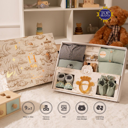 Newborn gift cover photo collage