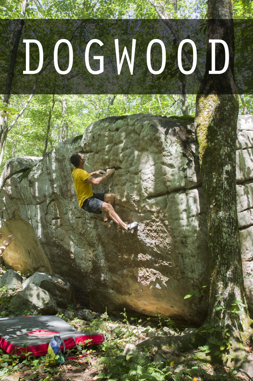 Southeastern Bouldering: Great day trips from Nashville cover photo collage