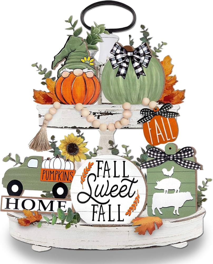 Amazon Fall Decor Finds | Pumpkins, Pillows, Garlands & More cover photo collage