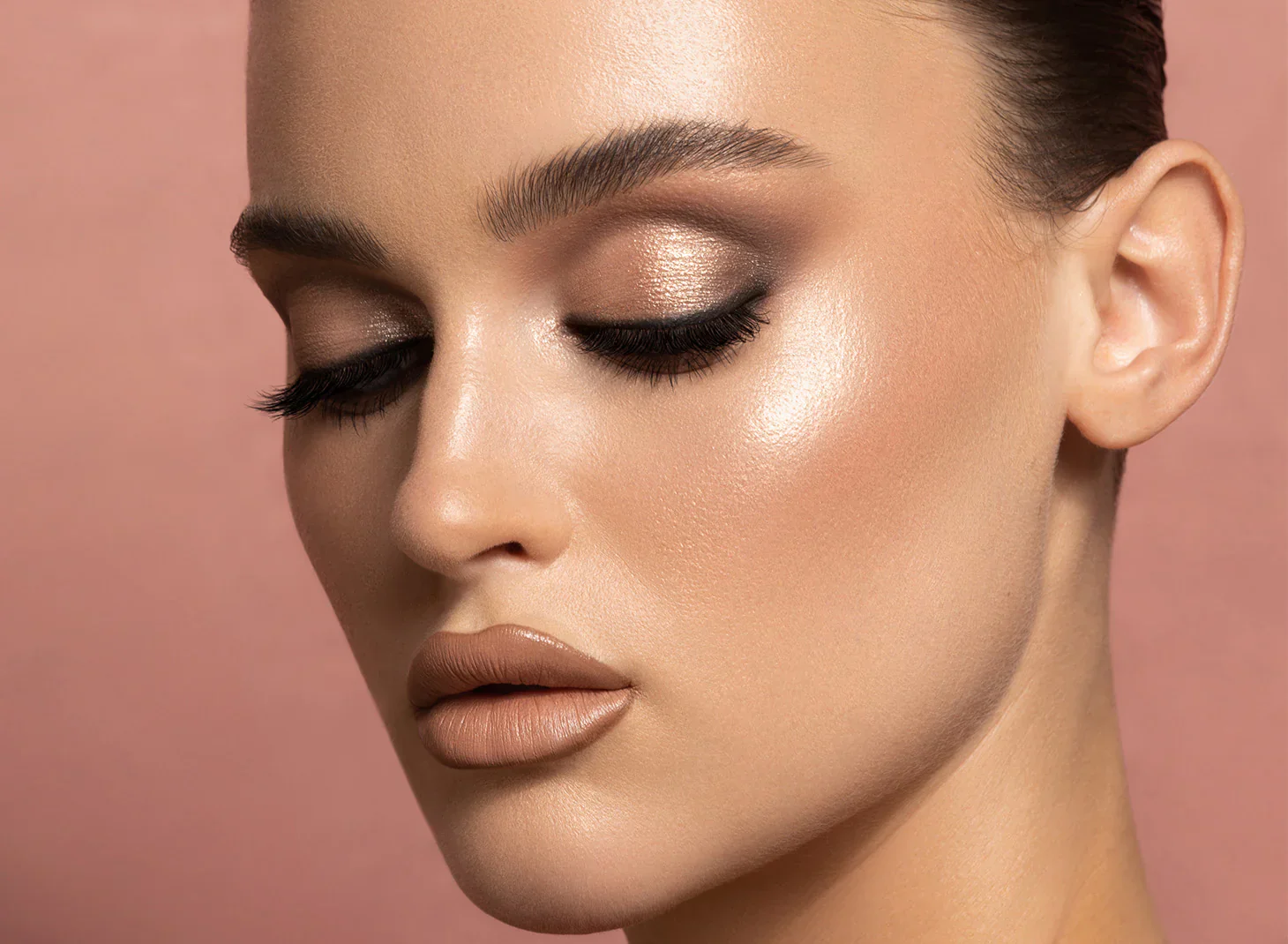 Clean Make Up Look ✨️ cover photo collage