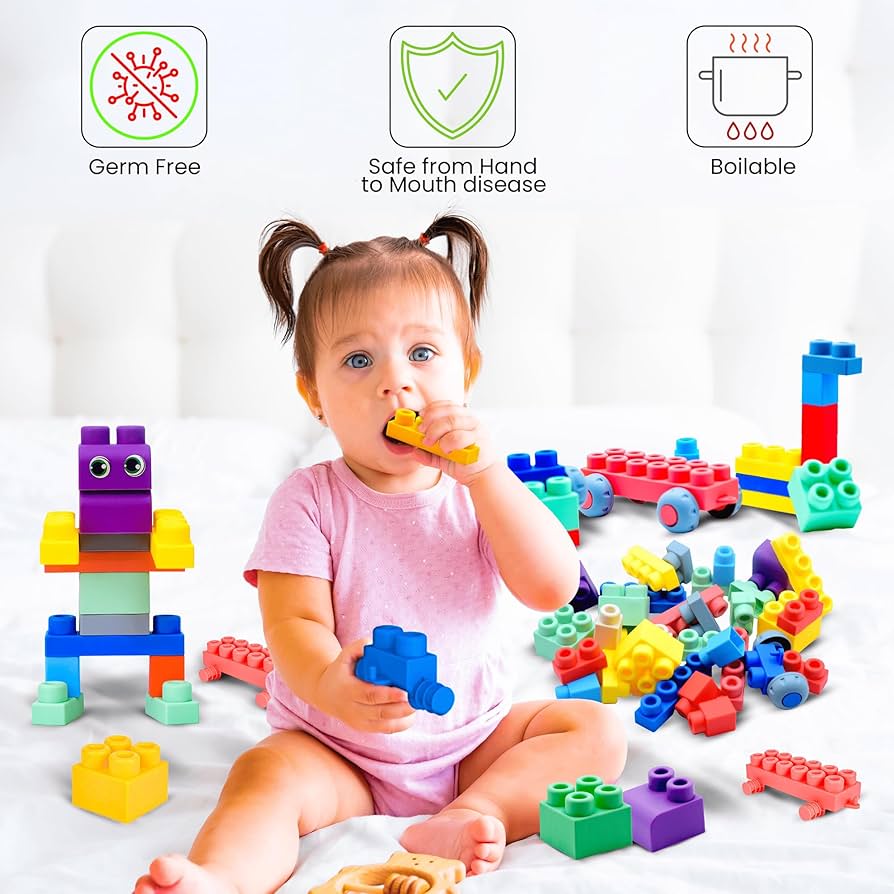 Toddler play and learn items. cover photo collage