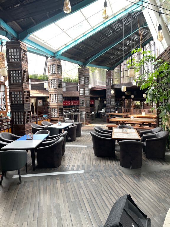 My favorite cafe in Bandung cover photo collage