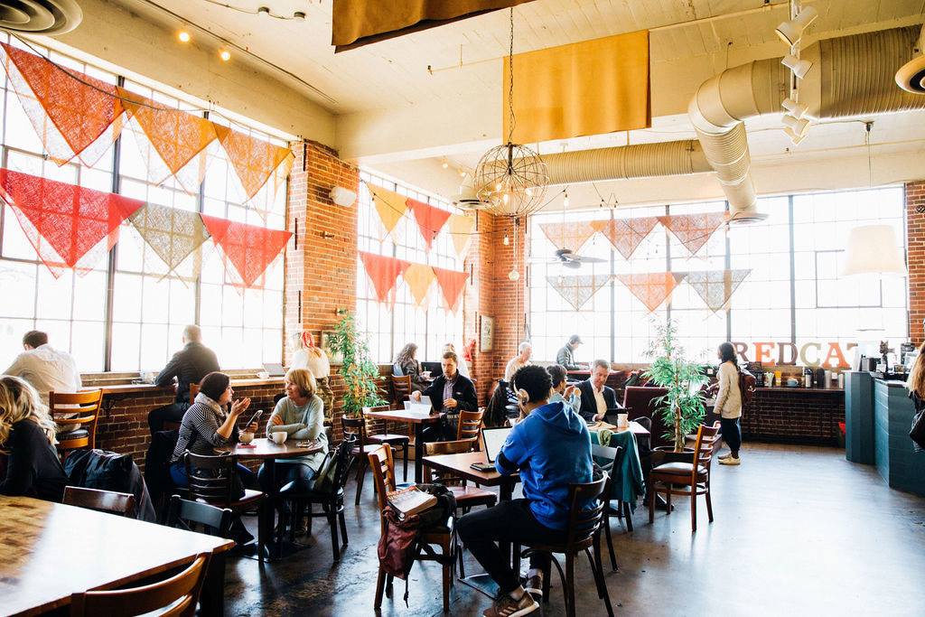 My top coffee shop recommendations in Birmingham, Alabama cover photo collage
