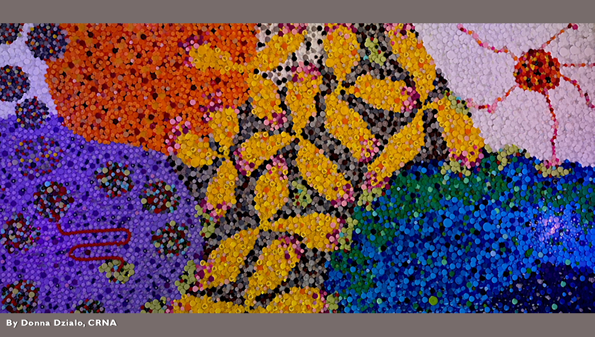 Nurses Making Art from Their Work cover photo collage