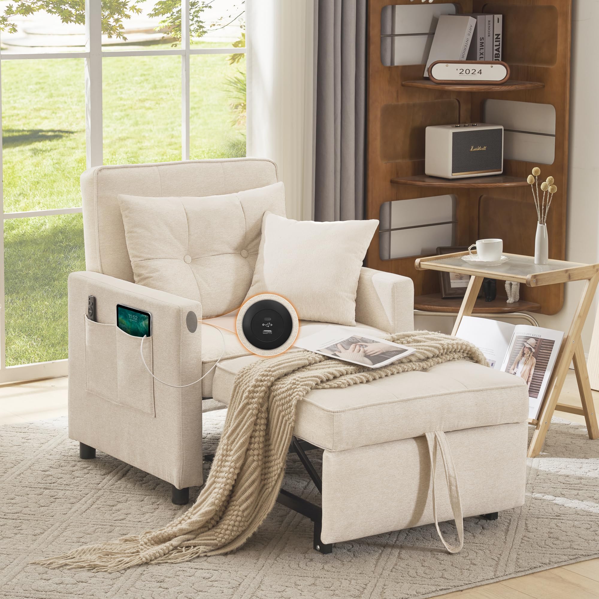 Comfy Reading Nook/Bedroom cover photo collage