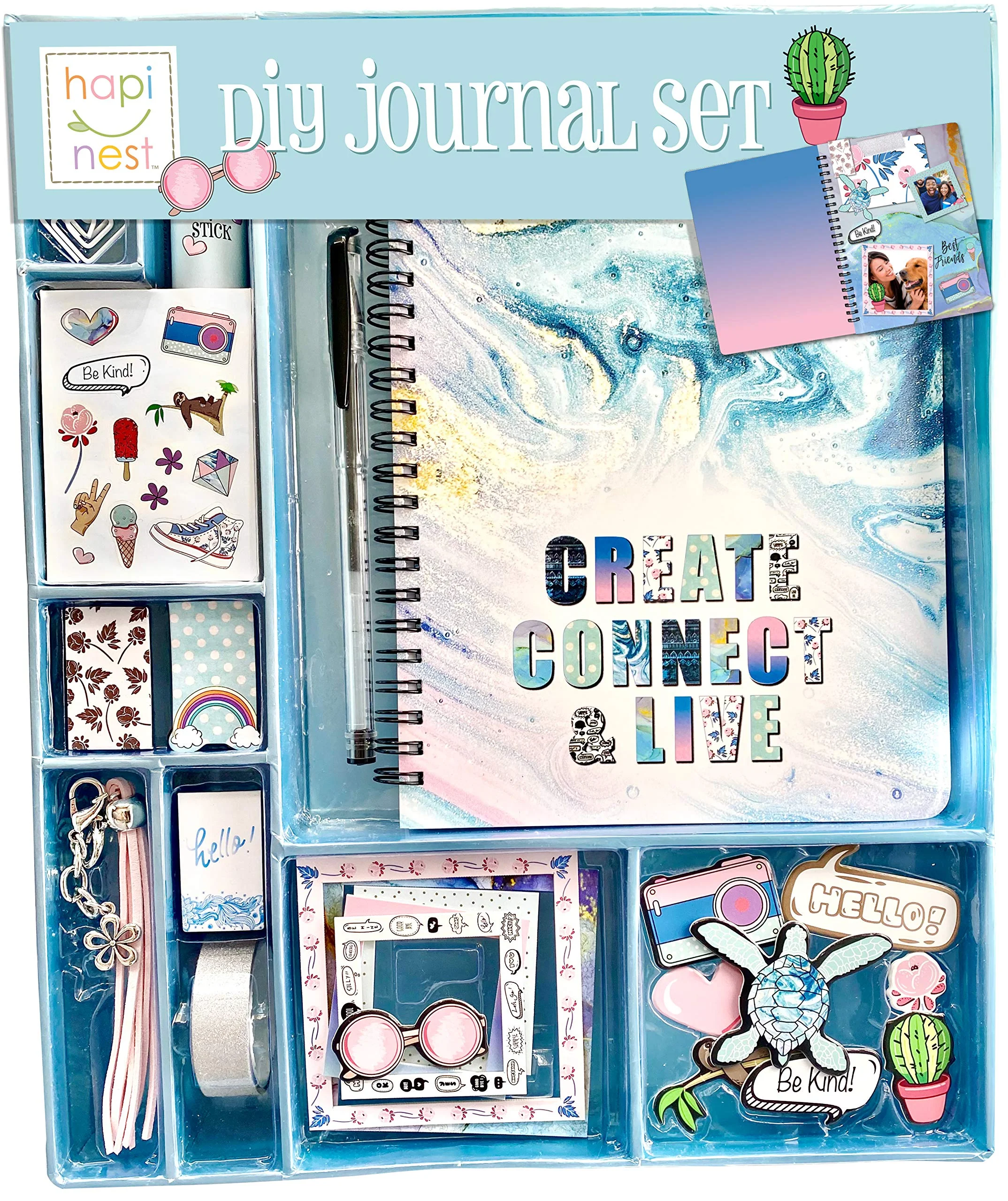 Unique, Artsy, Memory, and Meditative Journals cover photo collage
