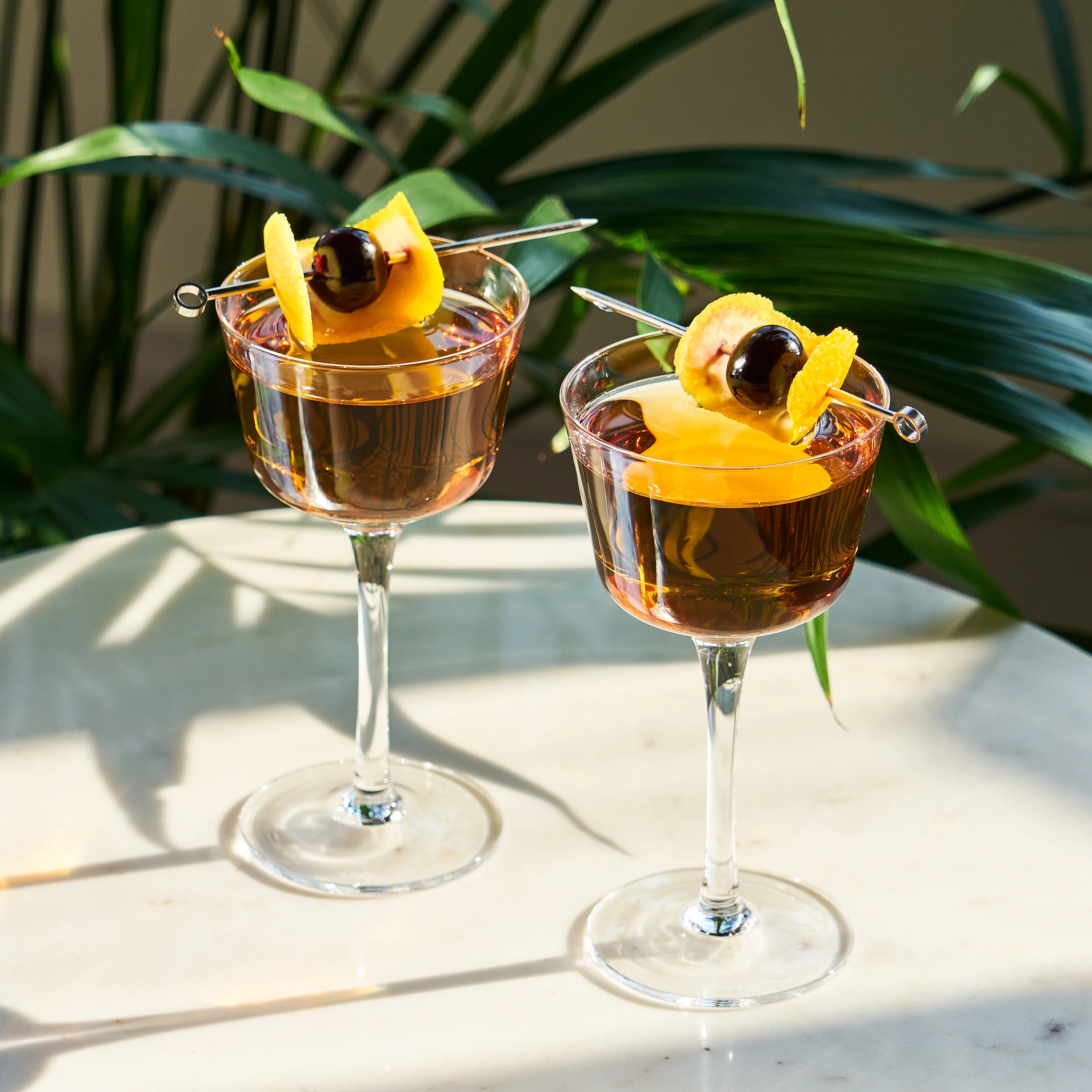 The Best Glassware for Beautiful Cocktails cover photo collage