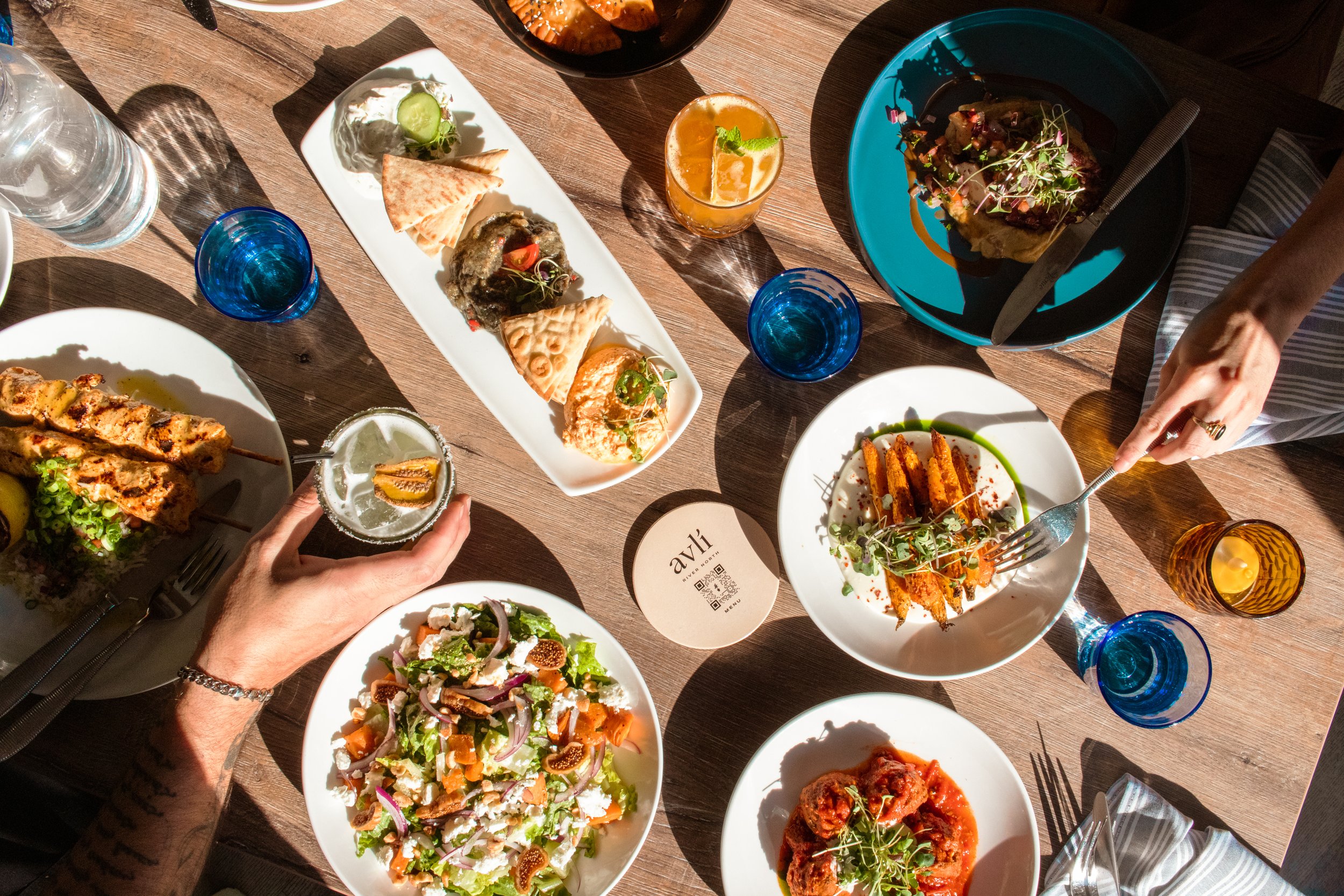 The best Mediterranean spots in Chicago cover photo collage