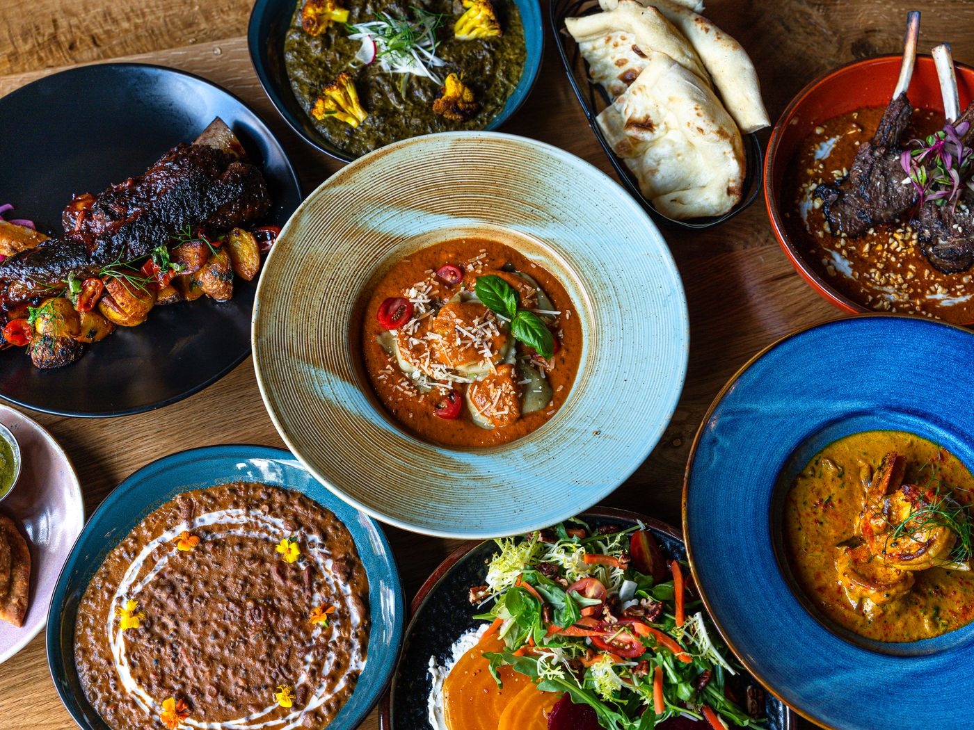 Craving some flavor and spice in your life? Try these Indian Restaurants in Chicago cover photo collage