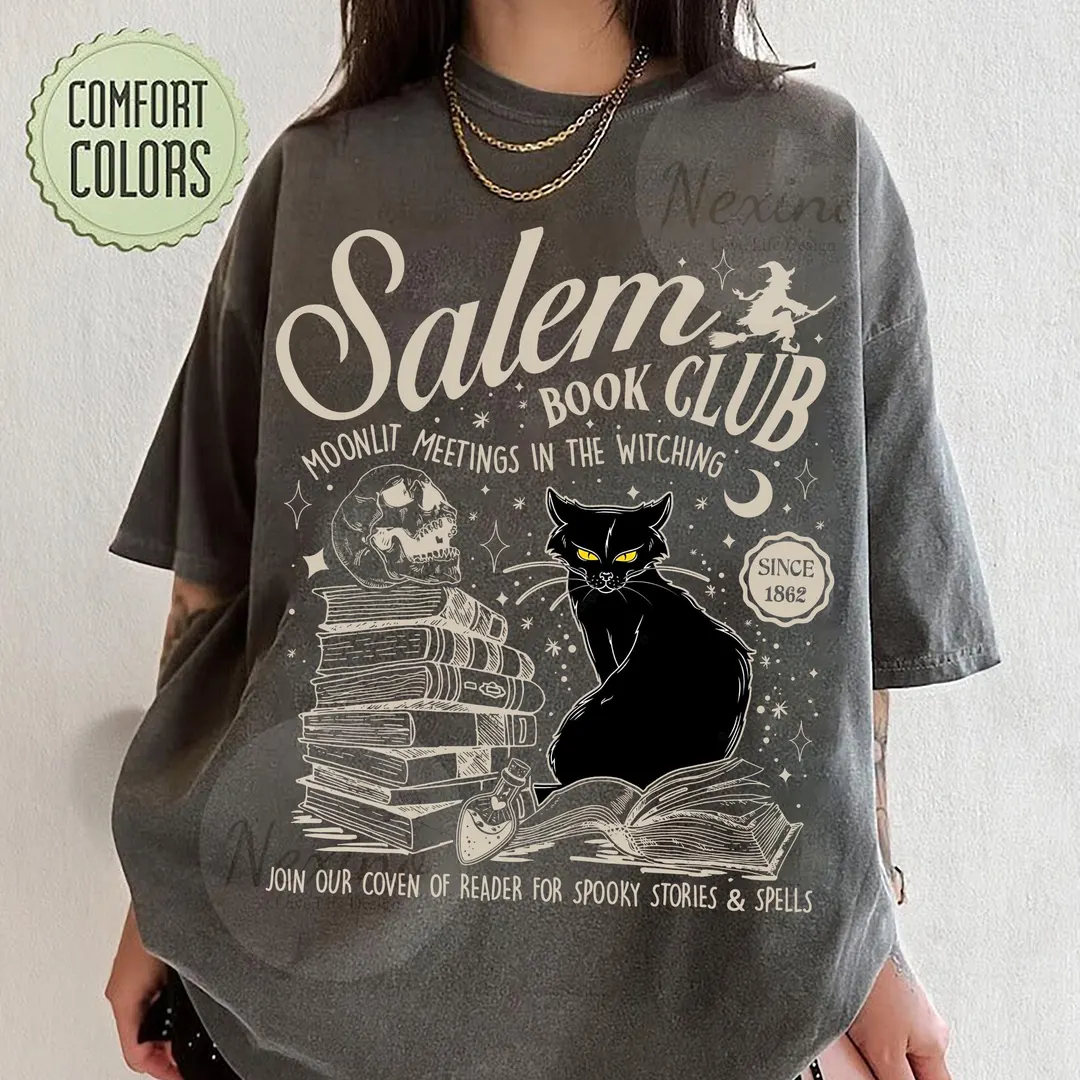 From T shirts and Accessories for those who don't dress up in full Halloween costume but still want to take part in the festivities! & Household spooky decor & party games. cover photo collage