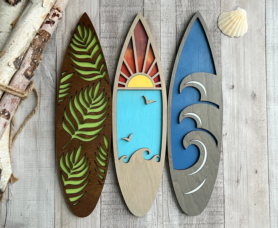 Hawaiian Room Decor cover photo collage