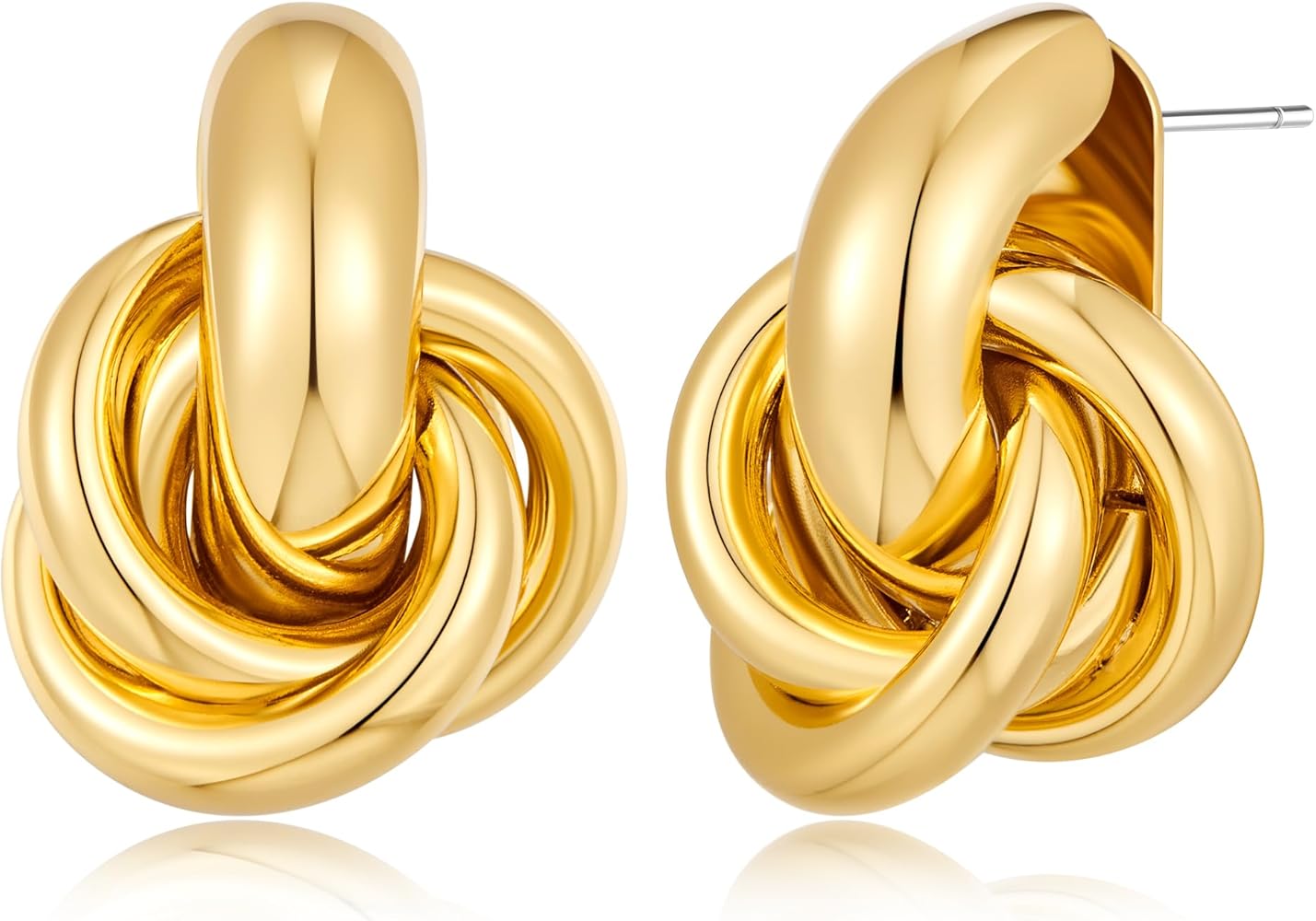 the BEST classy affordable gold earrings from Amazon cover photo collage