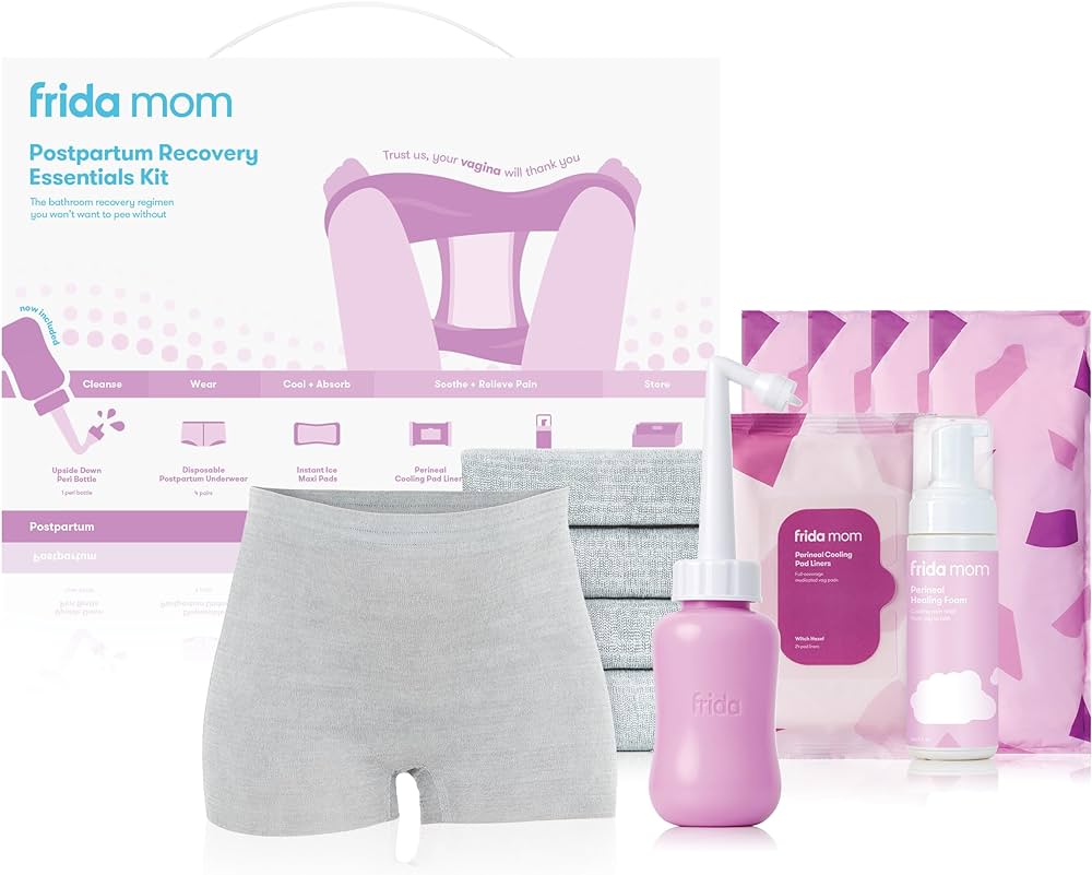 Postpartum Things I Would Not Go Without! cover photo collage