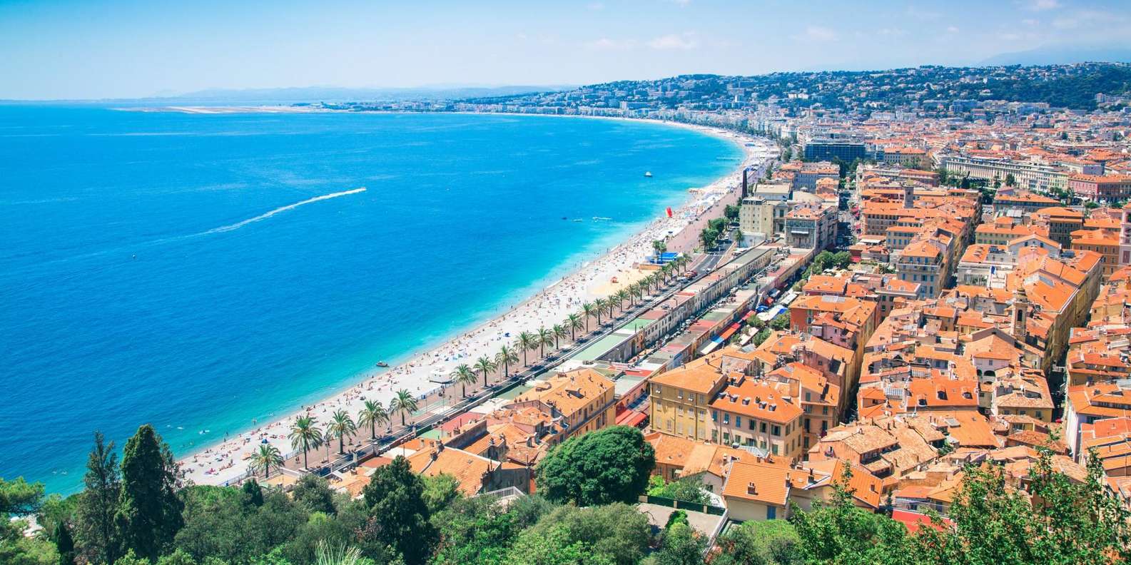 Nice Escape: Riviera Views, Luxe Hotels & French Treats cover photo collage