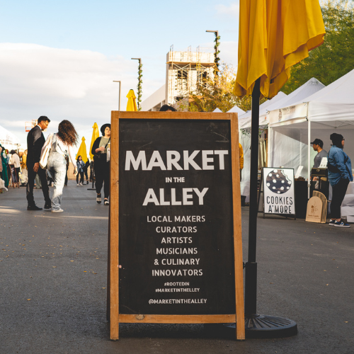 Fall night markets in Las Vegas cover photo collage